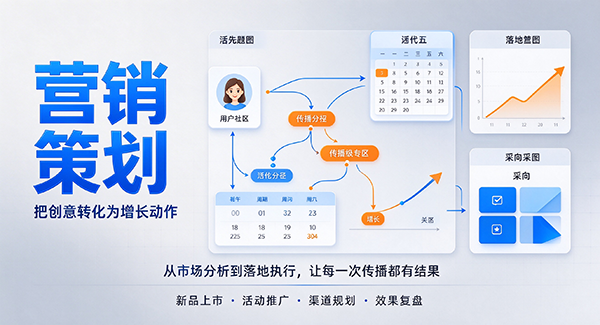 双清区营销策划